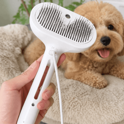 PuriFur™ Premium Pet Steam Brush