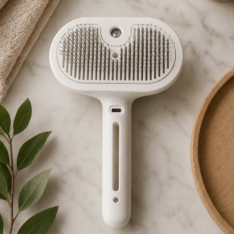 PuriFur™ Premium Pet Steam Brush
